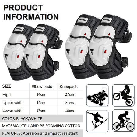   Summer Motorcycle Knee Pads - CE Approved Joint Protection