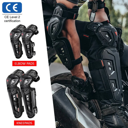   Summer Motorcycle Knee Pads - CE Approved Joint Protection