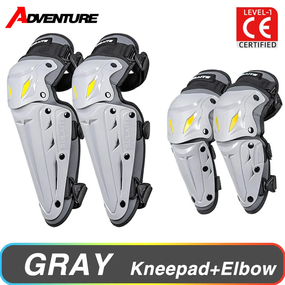   Motorcycle Knee Pads - Protective Gear for Outdoor Sports