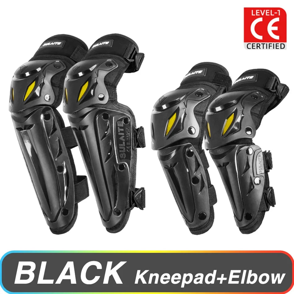   Motorcycle Knee Pads - Protective Gear for Outdoor Sports