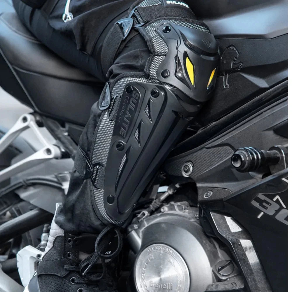   Motorcycle Knee Pads - Protective Gear for Outdoor Sports