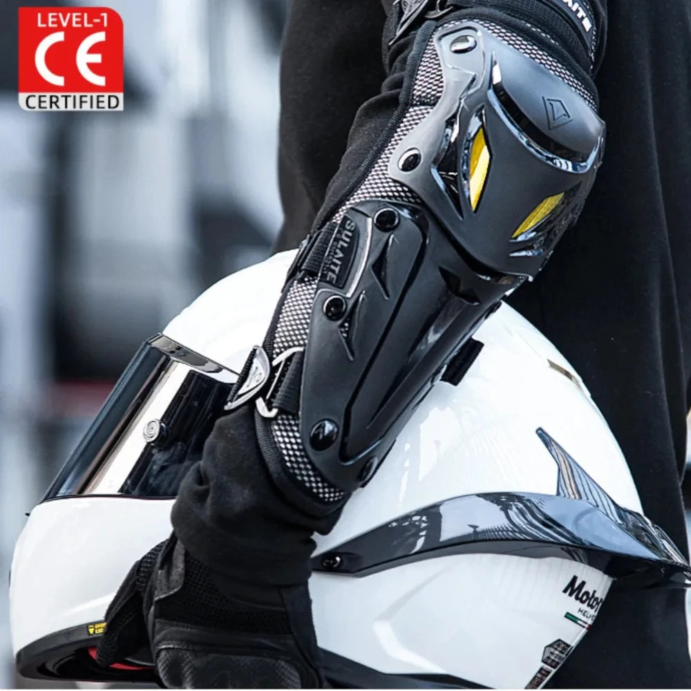   Motorcycle Knee Pads - Protective Gear for Outdoor Sports