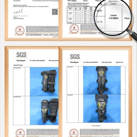   Motorcycle Knee Pads - Protective Gear for Outdoor Sports