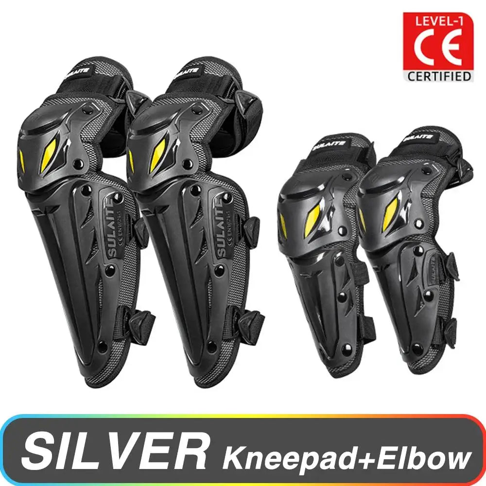   Motorcycle Knee Pads - Protective Gear for Outdoor Sports