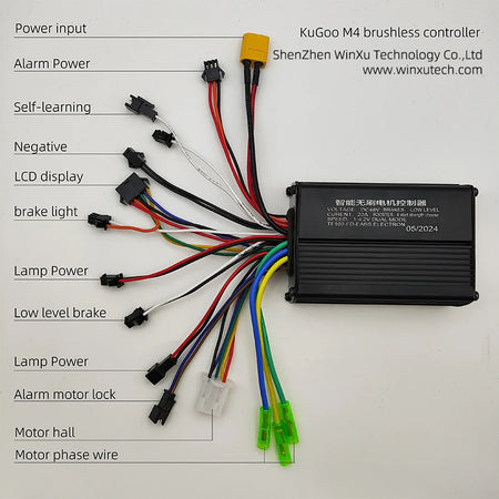 LCD display throttle scooter