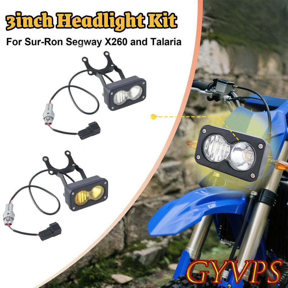 LED Headlight Combo Kit for Talaria Electric Bike