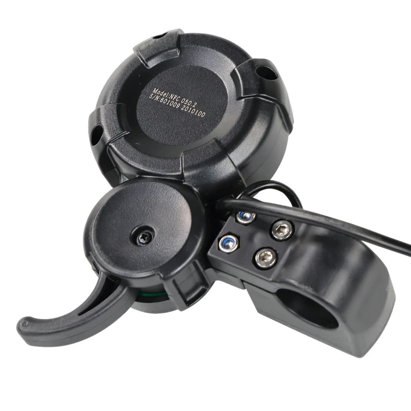 LED accelerator throttle for electric scooter