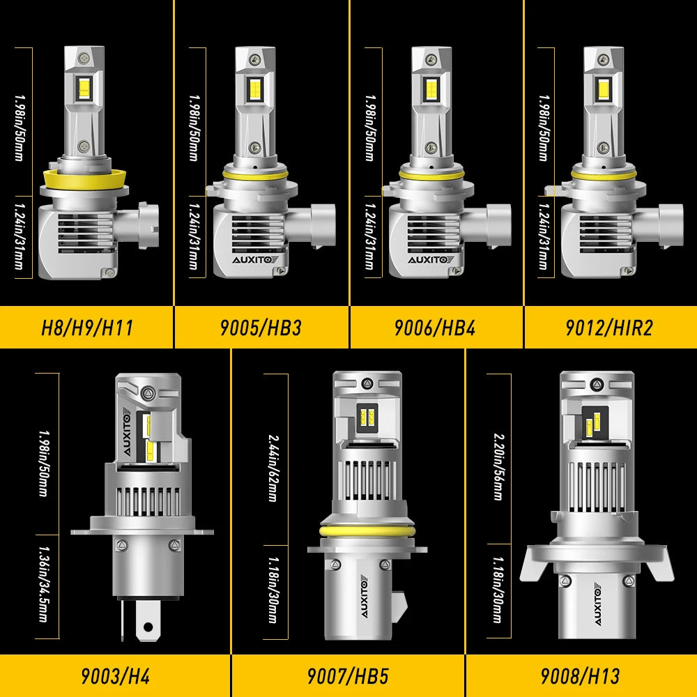 LED headlight bulbs