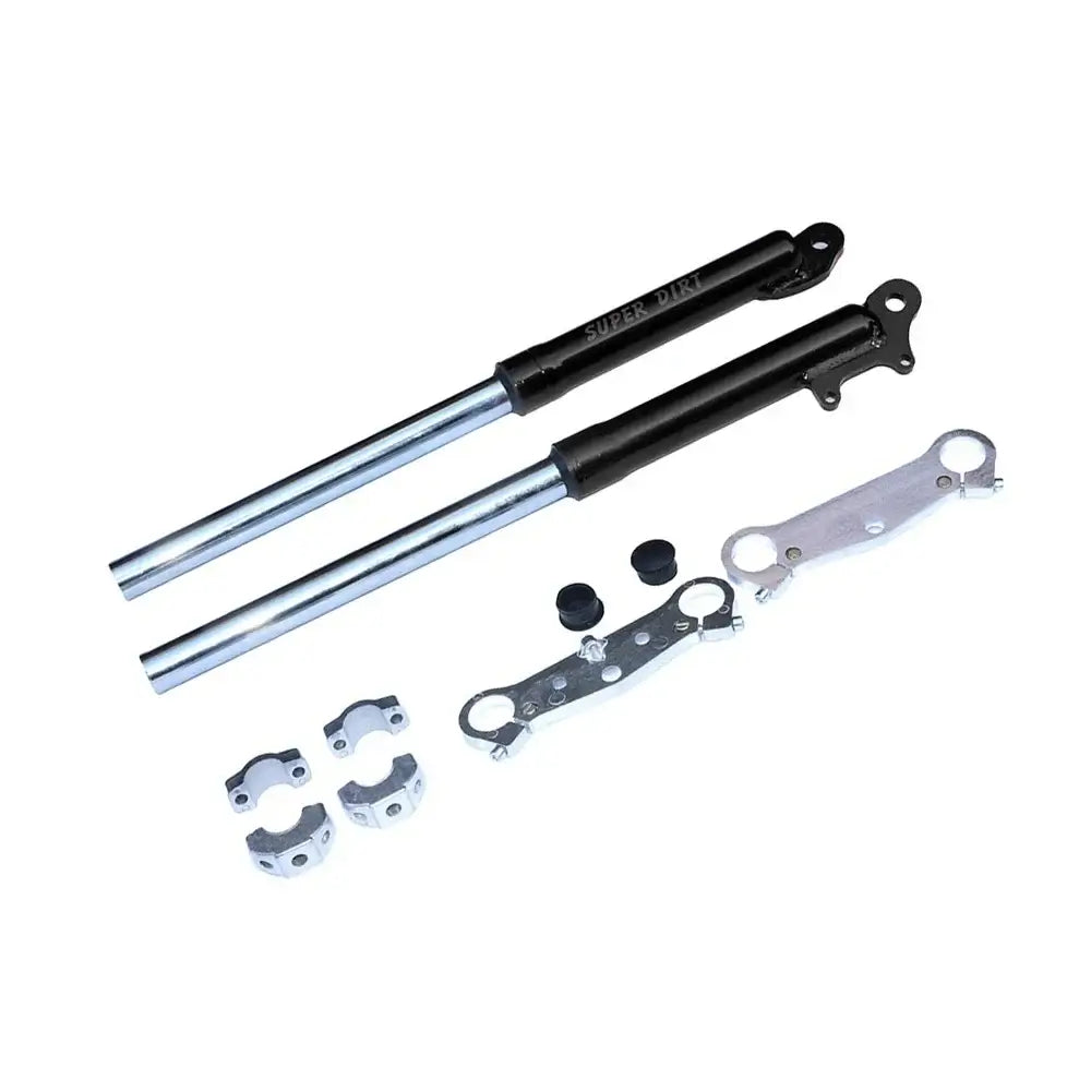 Left and Right Front Fork Shock Absorber Pair for 47cc 49cc Mini Bike