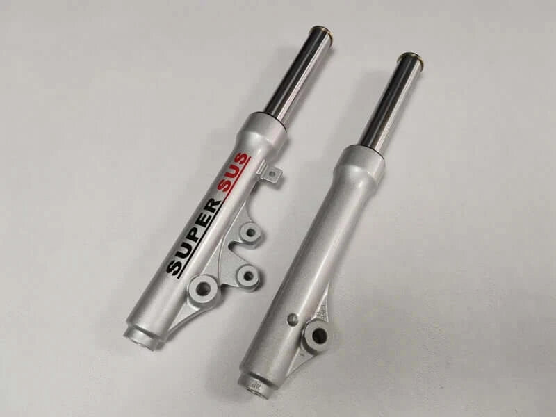 Left and Right Front Shock Absorber Pair for Motorcycle Suspension