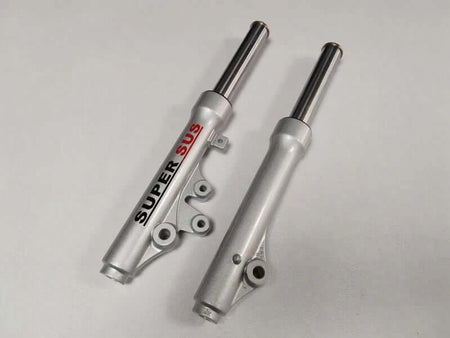 Left and Right Front Shock Absorber Pair for Motorcycle Suspension