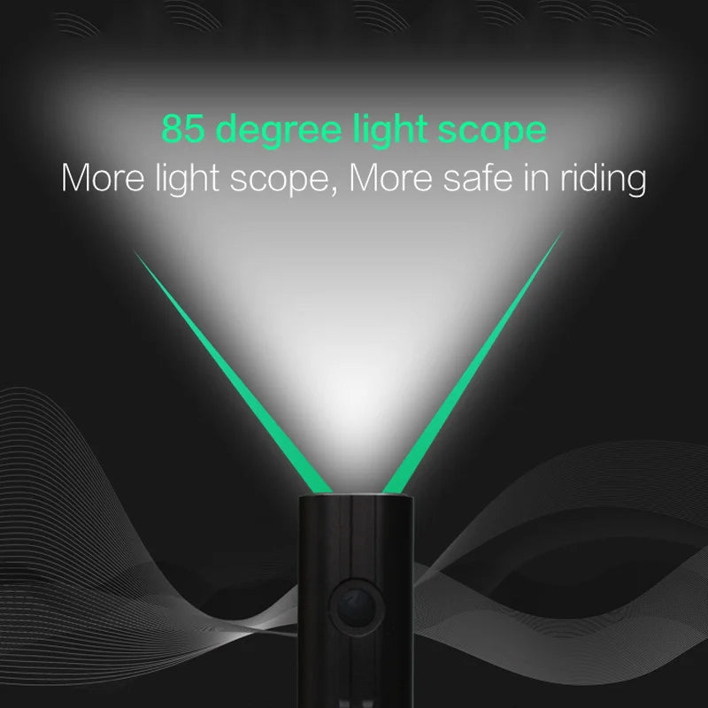 Lightweight 109g bicycle LED headlamp