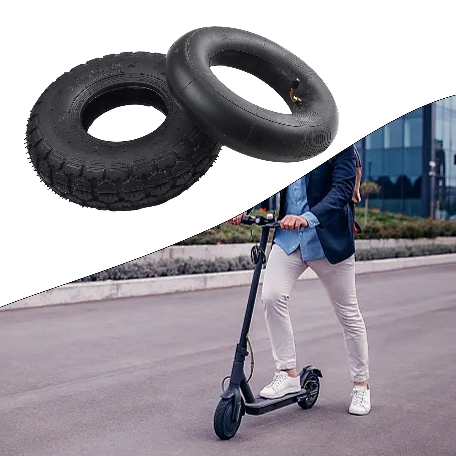 Lightweight 12-inch electric scooter tyre
