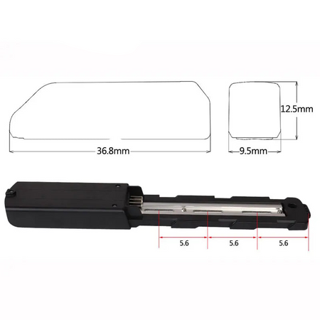Lightweight Chamrider e-bike battery case for 21700 cells