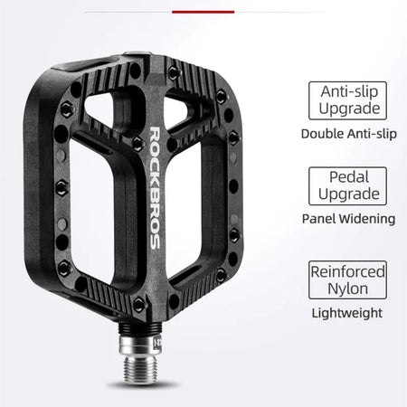 Lightweight aluminum bicycle pedals with sealed bearing design