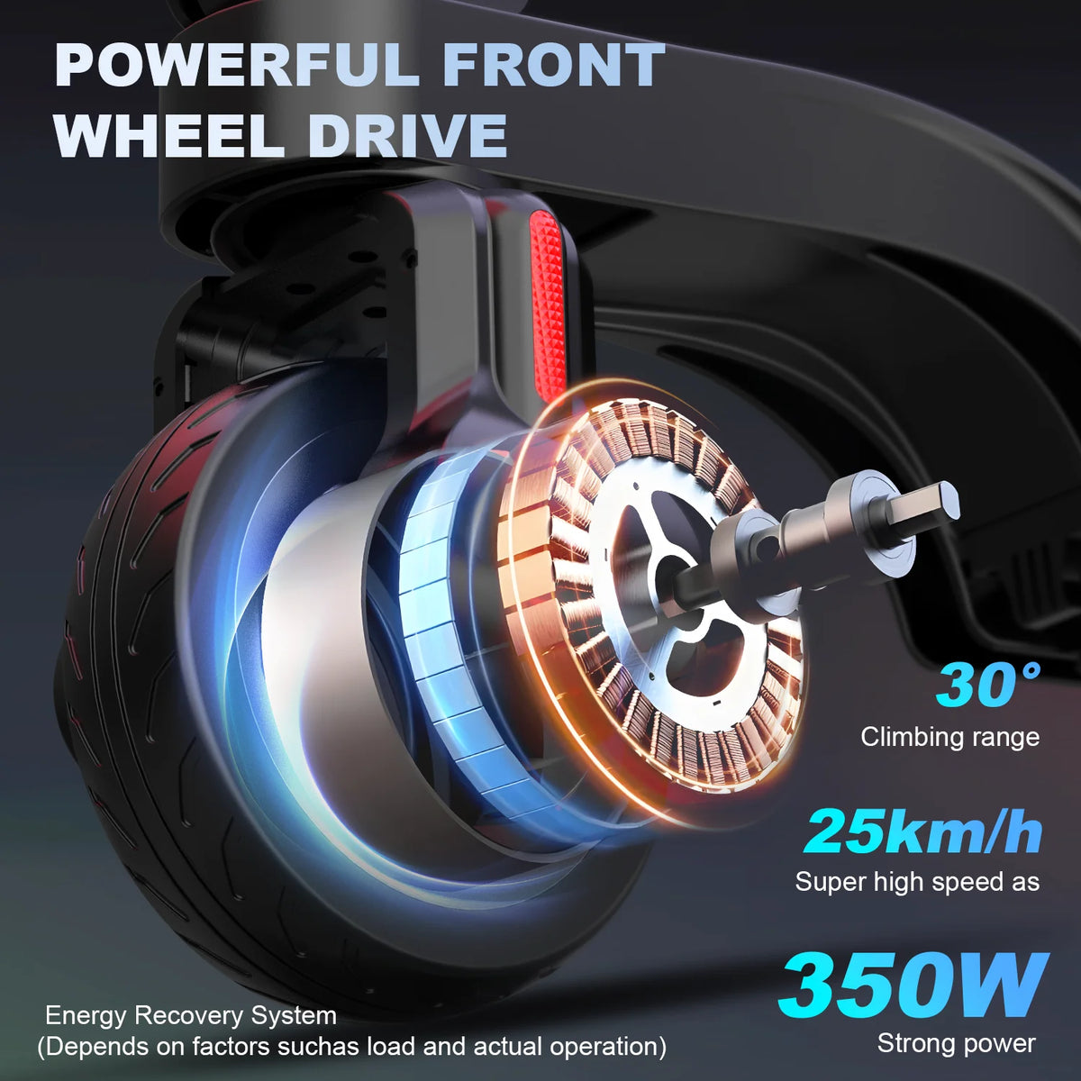 Lightweight foldable electric scooter for daily city commuting