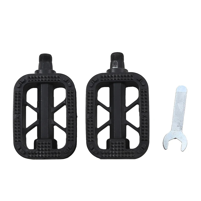 Lightweight plastic bike pedals for mountain and road bikes