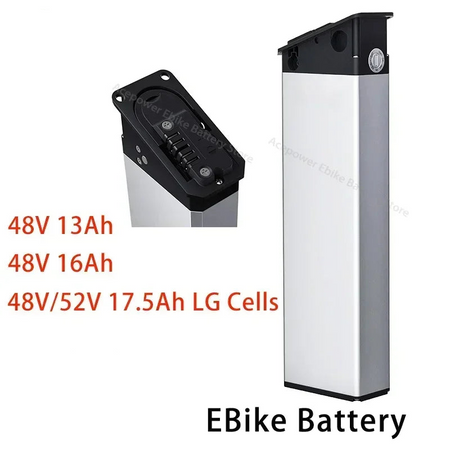 Lithium-ion replacement akku charging port for Engwe electric bicycle
