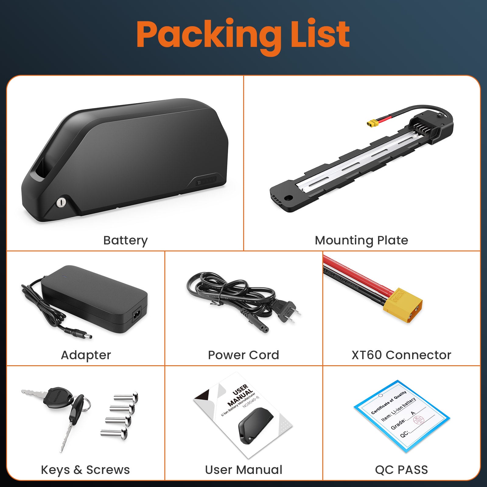 Lithium Ion Bike Battery