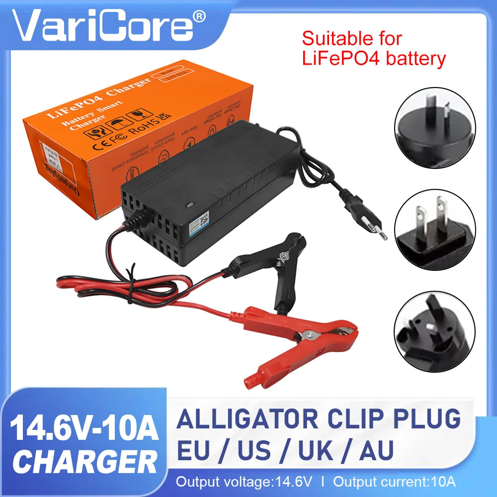 Lithium iron phosphate charger ports