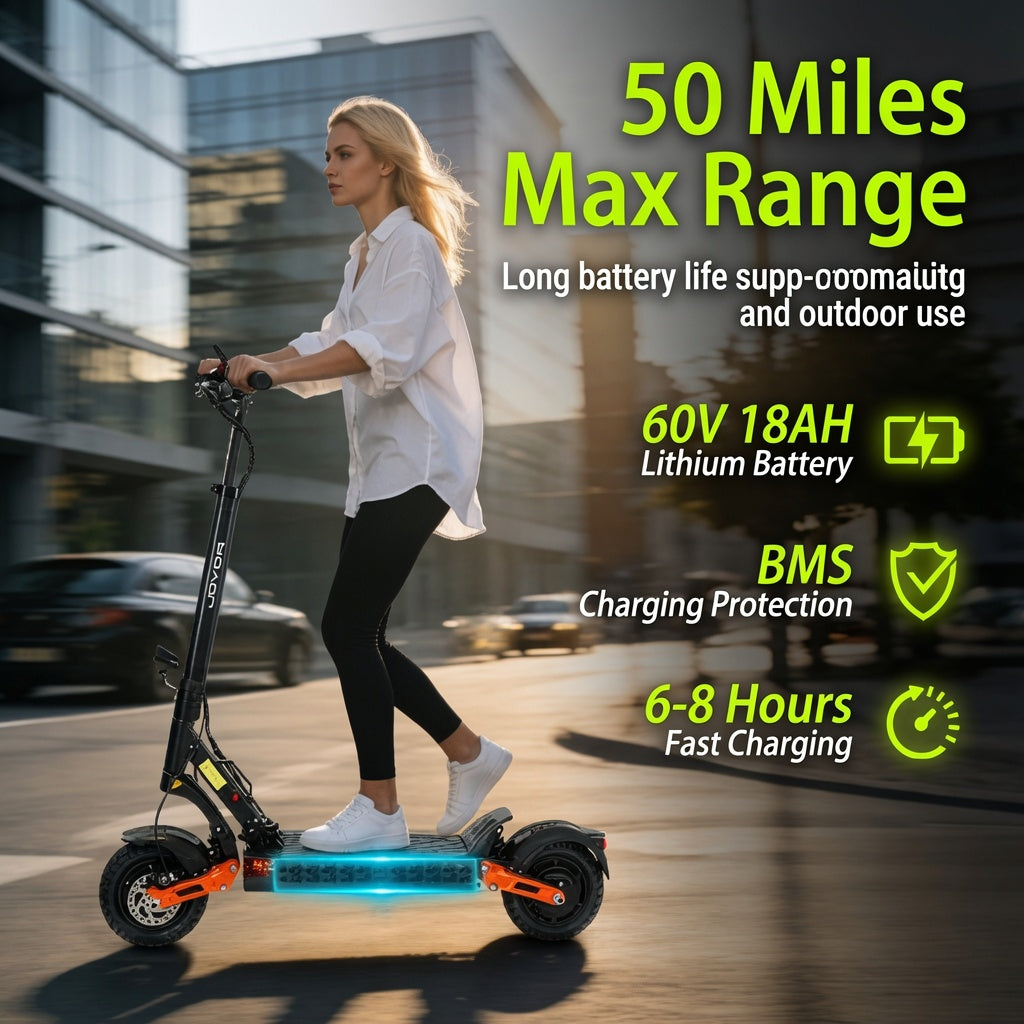 Long-Range X5 Pro E-Scooter for Commuting