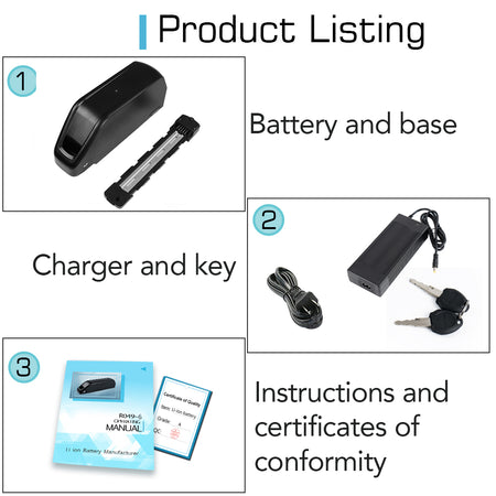 Long Range E-Bike Battery