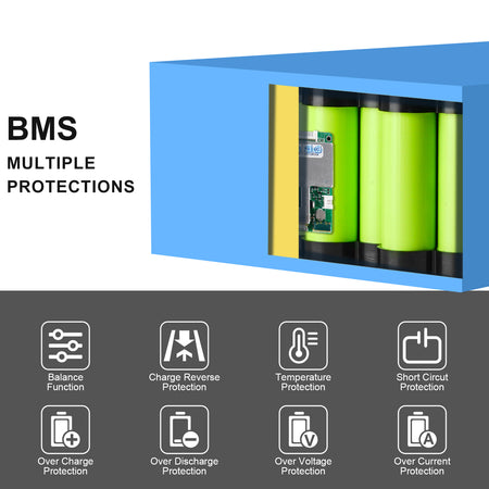 Long life lithium EV battery