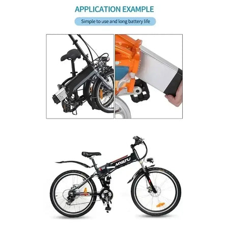 Application example of 48V 16Ah Replacement Battery for Engwe EP-2 Pro & Engine Pro (DCH-009) – Upgraded MATE X Compatible Battery with Charger.