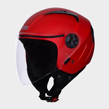 Exclusive Studds Vogue Eco Helmet: Experience the Difference MATT SPORTS RED