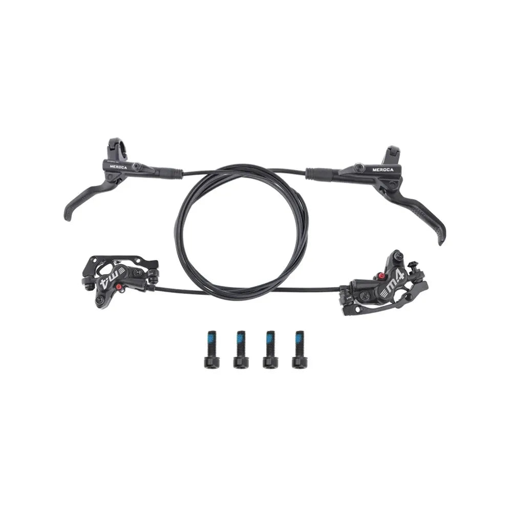 MTB disc brake kit with silicone protective covers
