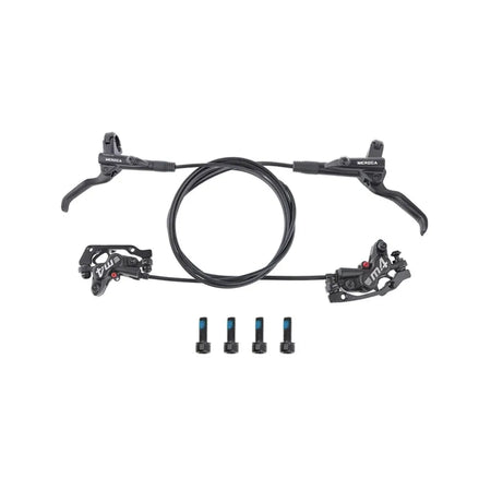 MTB disc brake kit with silicone protective covers