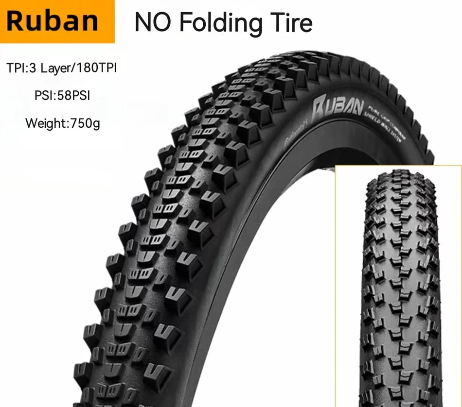 MTB tire 2.1 2.3 2.6 width