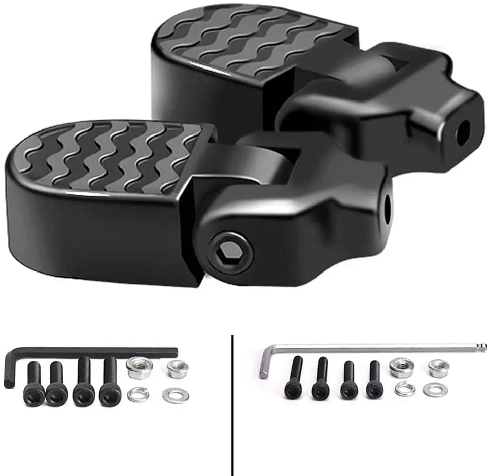 Mini bicycle rear pedals aluminum alloy foot rests for bikes