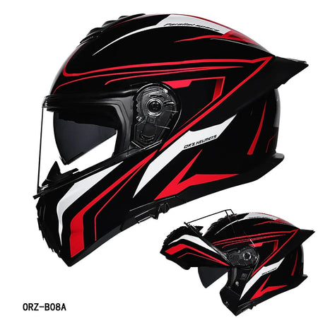Modern design modular flip helmet
