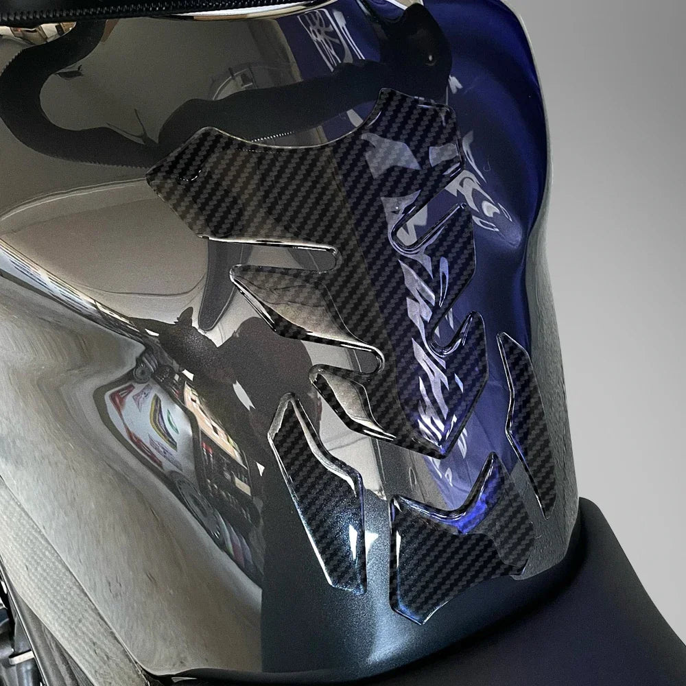   Motorcycle Tank Pad Protection Carbon-look Sticker