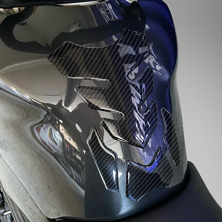   Motorcycle Tank Pad Protection Carbon-look Sticker