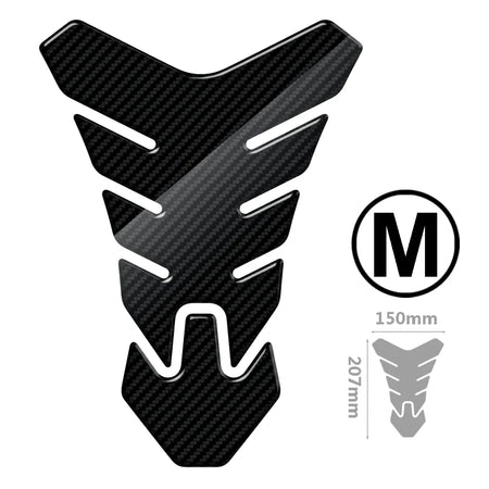   Motorcycle Tank Pad Protection Carbon-look Sticker
