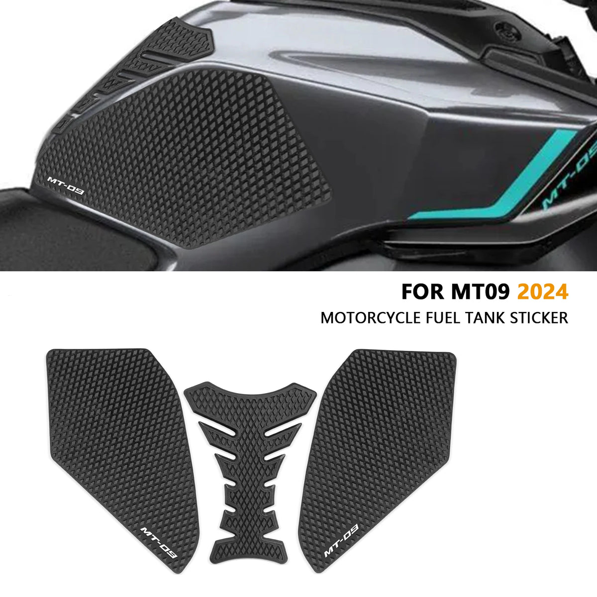   Tank Pad Protector Sticker Decal for MT-09 Motorcycle