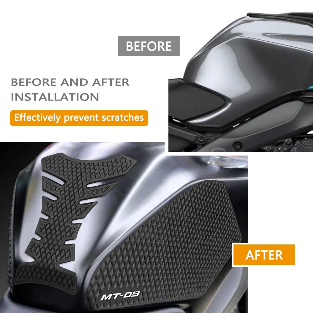   Tank Pad Protector Sticker Decal for MT-09 Motorcycle