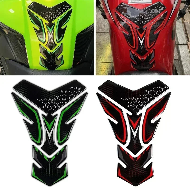   3D Motorcycle Body Fuel Tank Pad Protector Stickers