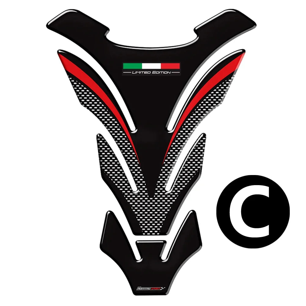   3D Resin Motorcycle Tank Pad Protector