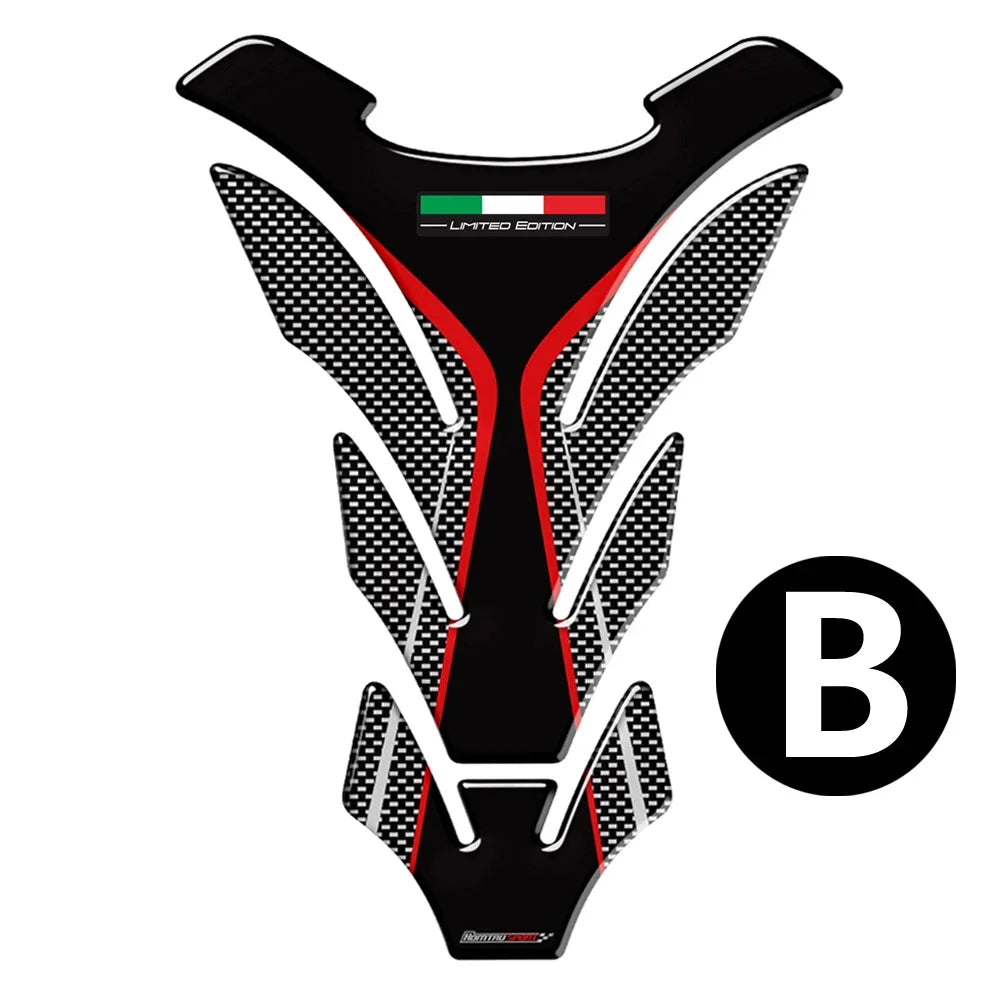   3D Resin Motorcycle Tank Pad Protector