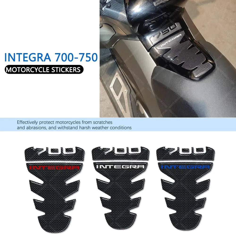   3D Gel Epoxy Resin Saddle Part Stickers for HONDA INTEGRA 700 750