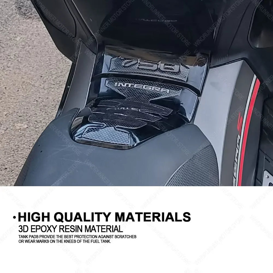   3D Gel Epoxy Resin Saddle Part Stickers for HONDA INTEGRA 700 750