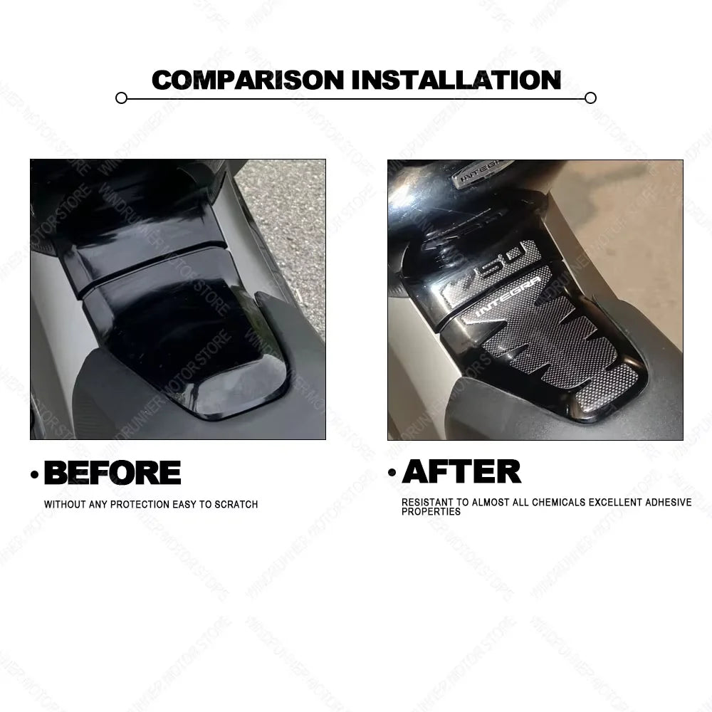   3D Gel Epoxy Resin Saddle Part Stickers for HONDA INTEGRA 700 750