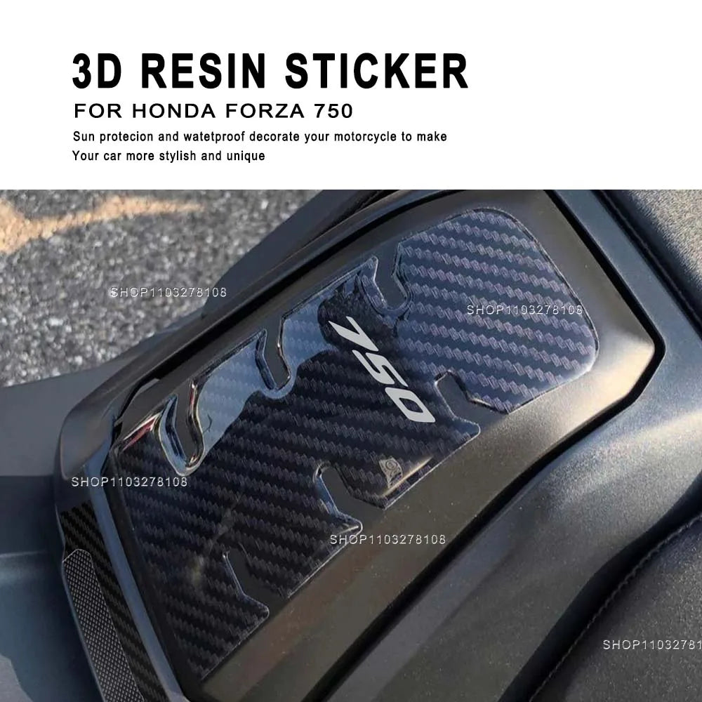   3D Resin Fuel Tank Pad for Honda Forza 750