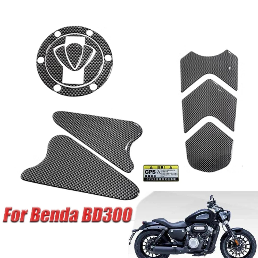   Benda BD300 Motorcycle Fuel Tank Protection Stickers