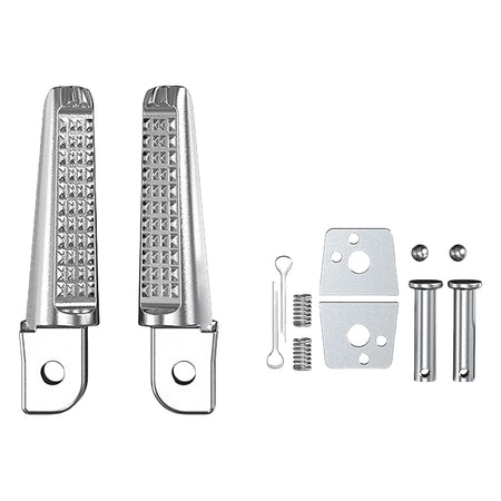 Motorcycle Foot Rest Pegs Aluminum Alloy Durable Build