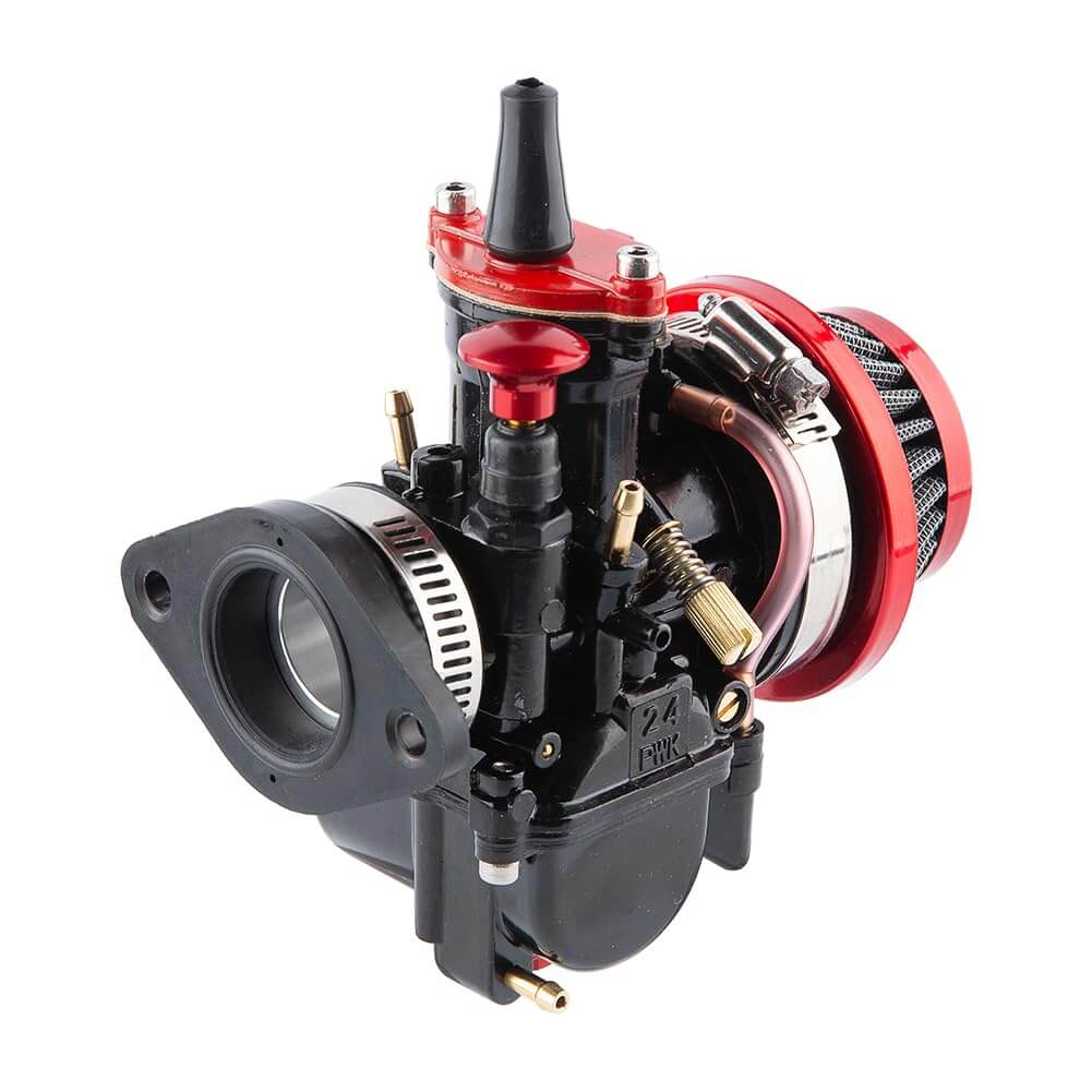 Motorcycle carburetor for enhanced performance