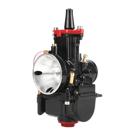 Motorcycle carburetor for high performance riding